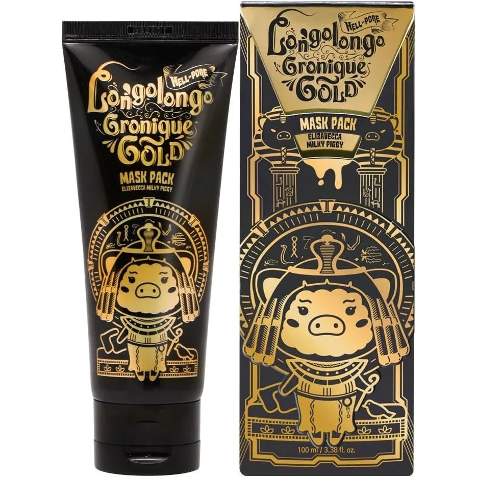 Elizavecca Milky Piggy Hell-pore Longolongo Gronique Gold Mask Pack 100ml