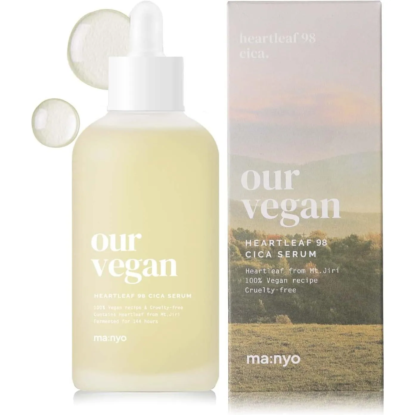 Ma:nyo Factory Our Vegan Heartleaf 98 Cica Serum 100ml