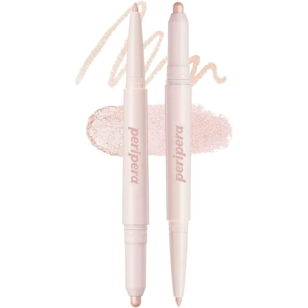 Peripera Sugar Twinkle Duo Eye Stick 01 Dewy Nude