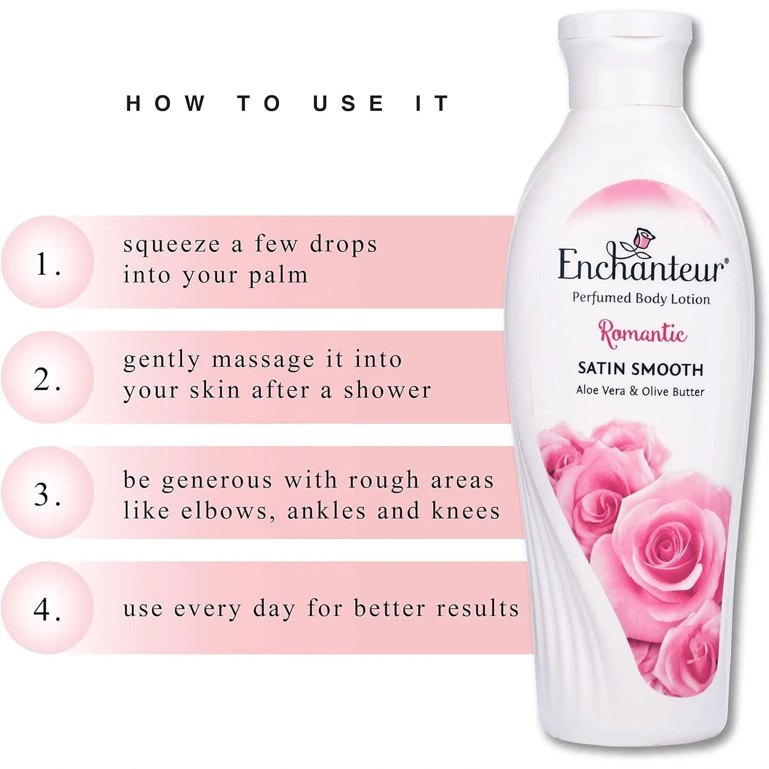 Enchanteur Perfumed Body Lotion Romantic 250 Ml