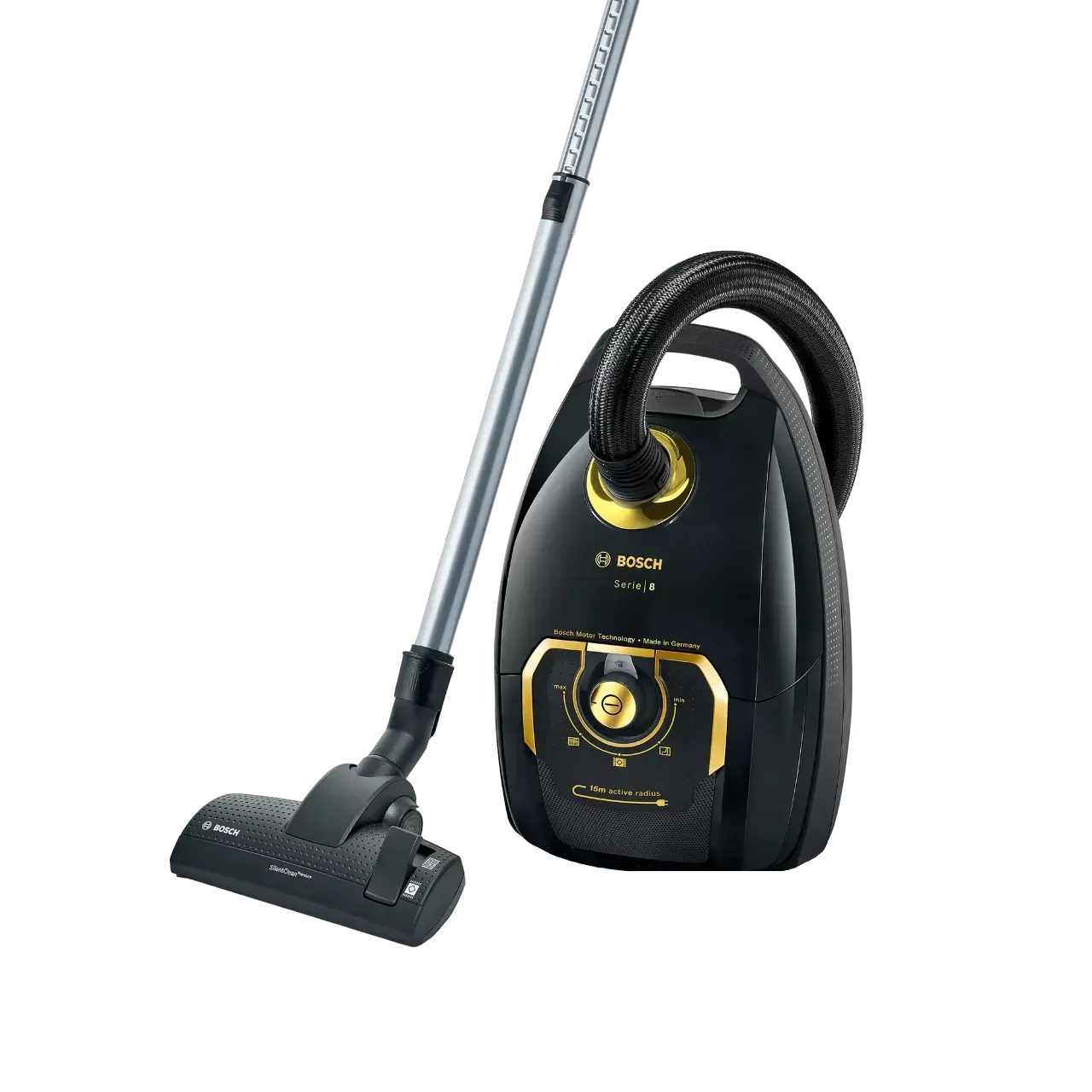 Bosch Bgl8Gold Serie 8 Bagged Vacuum Cleaner Black