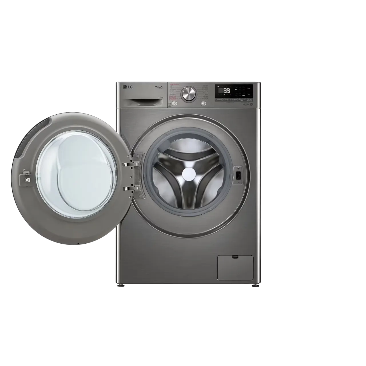 LG Vivace Front Loading Washing Machine 11Kg F4V5EYLYP Silver