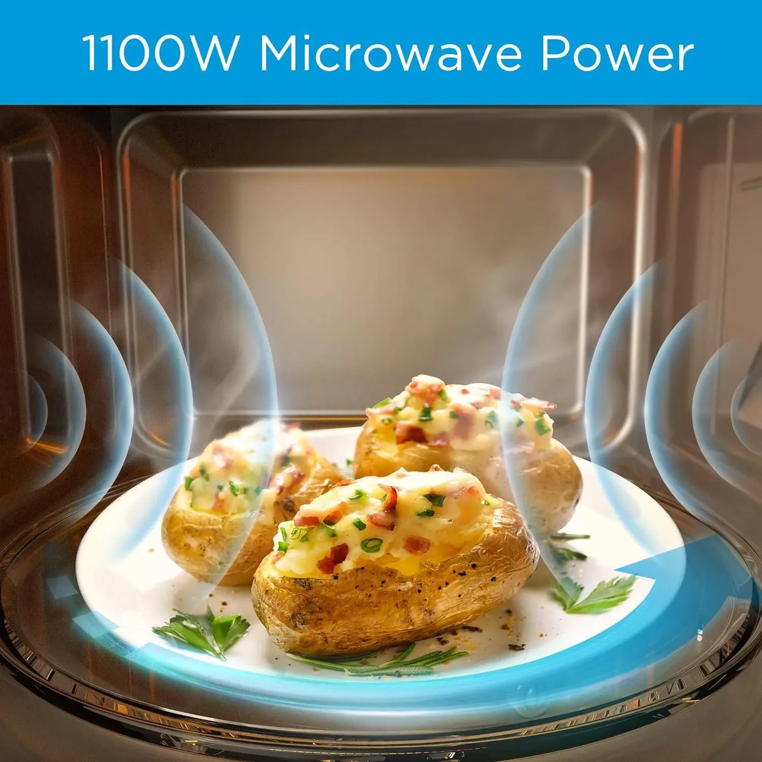 Midea Microwave 42Ltrs, Digital, With Grill, Silver