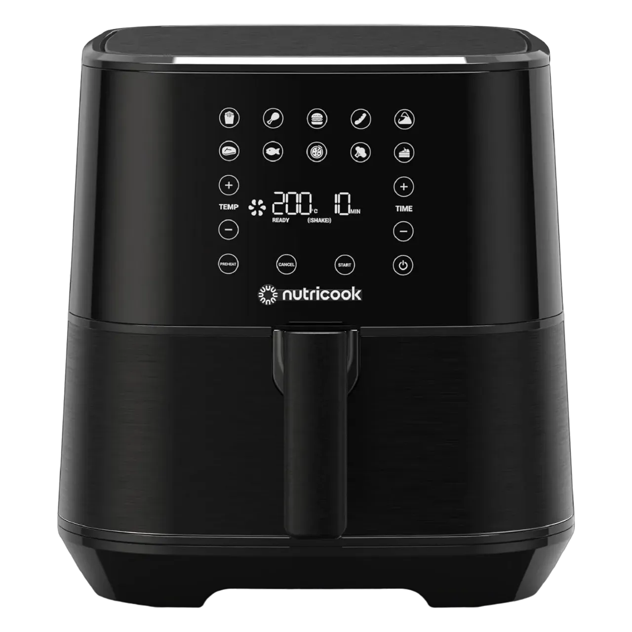 Nutricook 5.5L Rapid Air Fryer 2 NC-Af205K Black