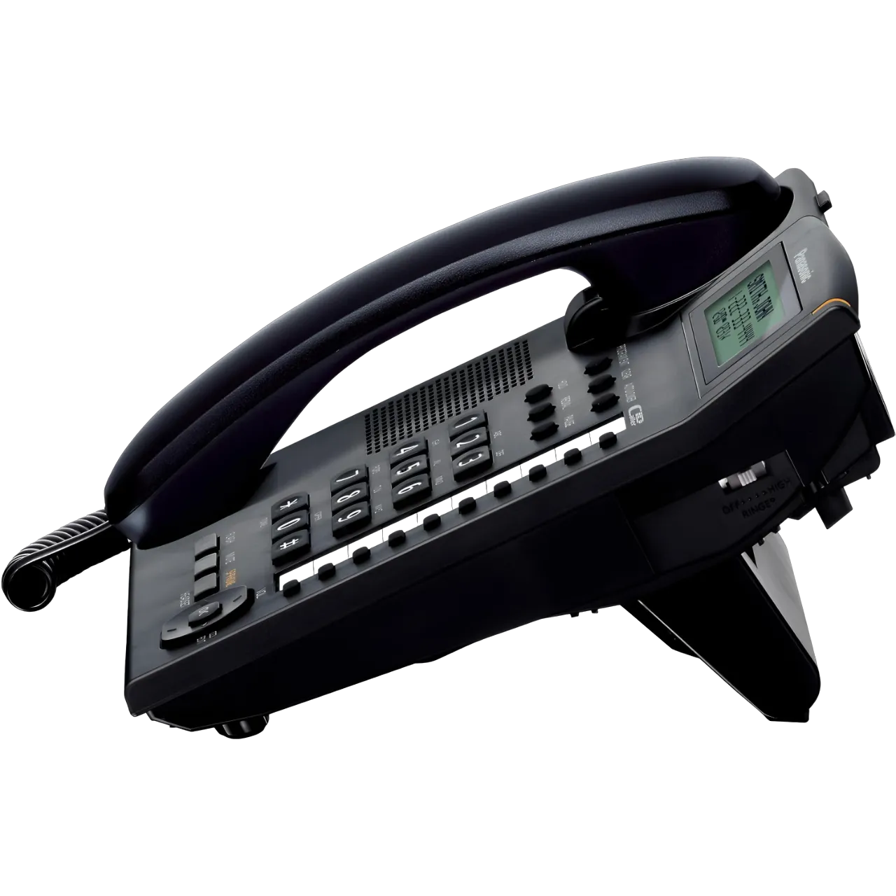 Panasonic Kx-Ts880B Integrated Corded Telephone Black