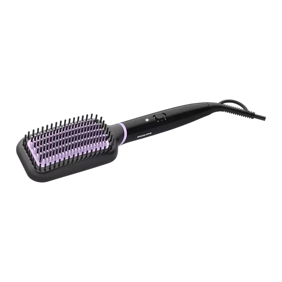 Philips Heated Straightening Hair Brush Bhh880 Black