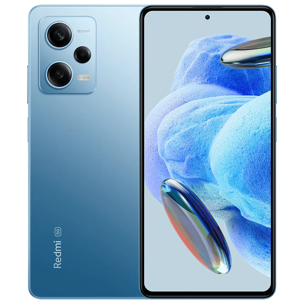 Xiaomi Redmi Note 12 Pro 5G (Sky Blue 8Gb Ram, 256 Storage), Flagship Large Camera Sensor With Ois, Vivid 120Hz Amoled Display, Versatile Mediatek Dimensity 1080, 67W Turbo Charging