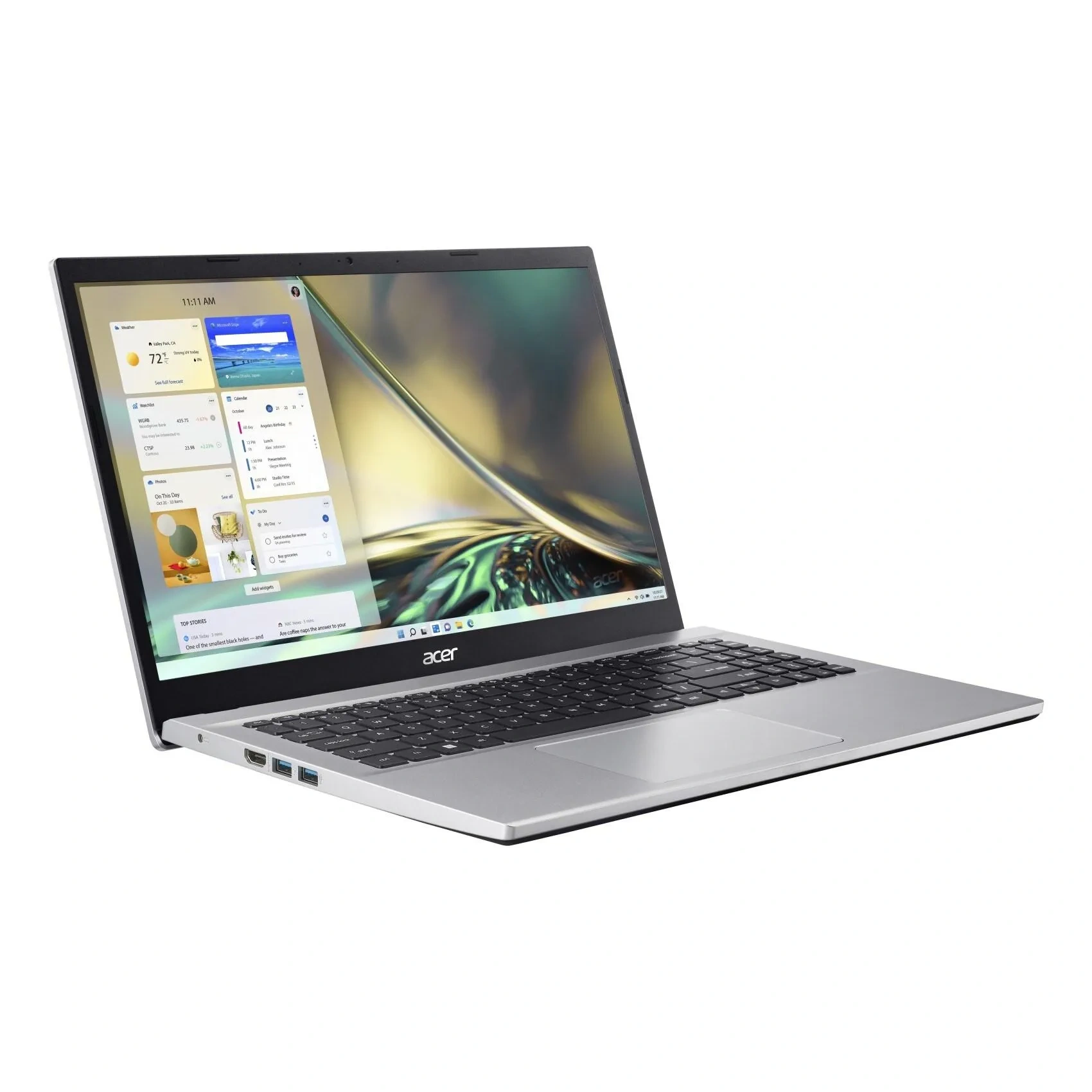 Acer Aspire 3 Laptop With 15.6-inch Display Core I5 Processor 8GB Ram 512GB Ssd Intel Iris Xe Graphic Card Pure Silver