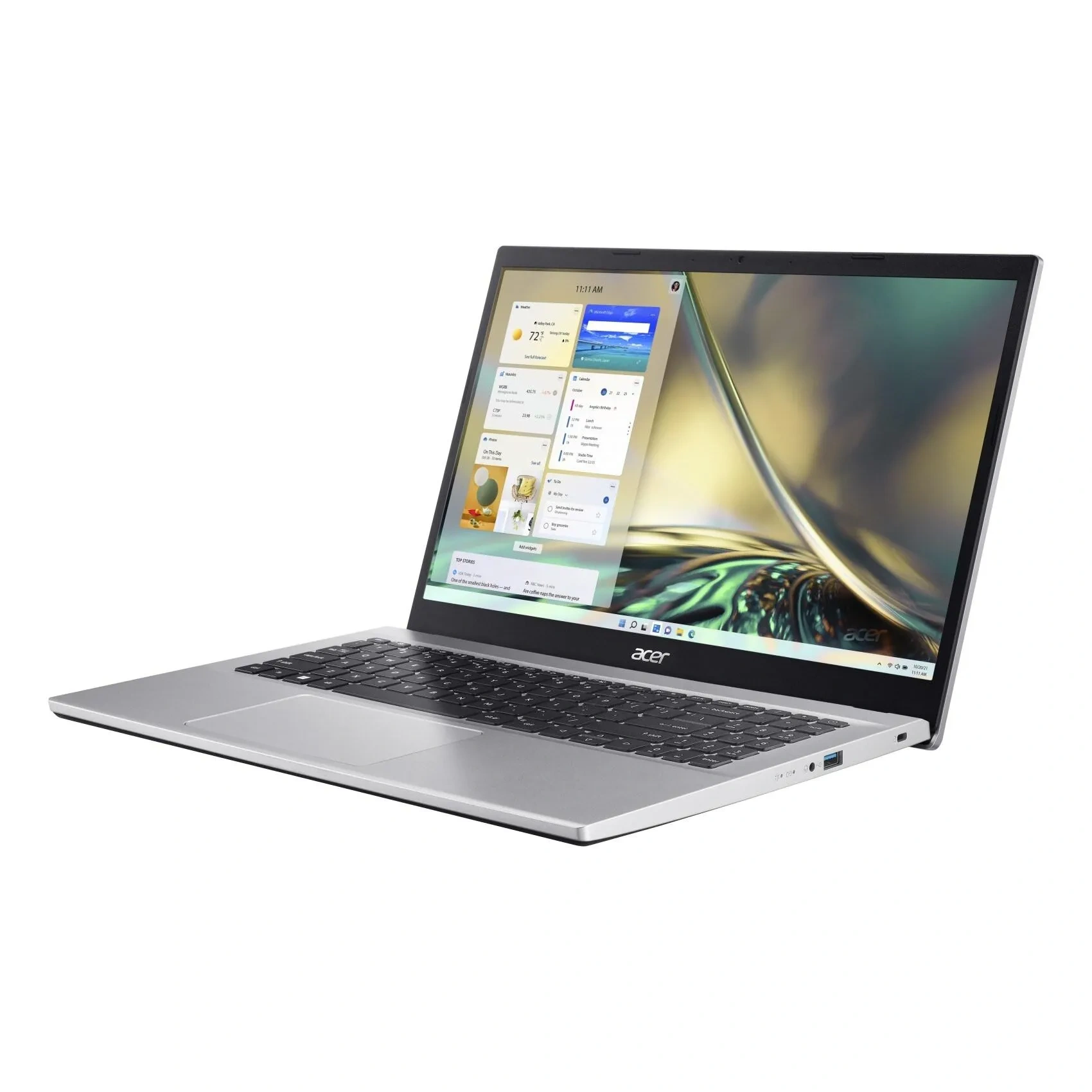 Acer Aspire 3 Laptop With 15.6-inch Display Core I5 Processor 8GB Ram 512GB Ssd Intel Iris Xe Graphic Card Pure Silver