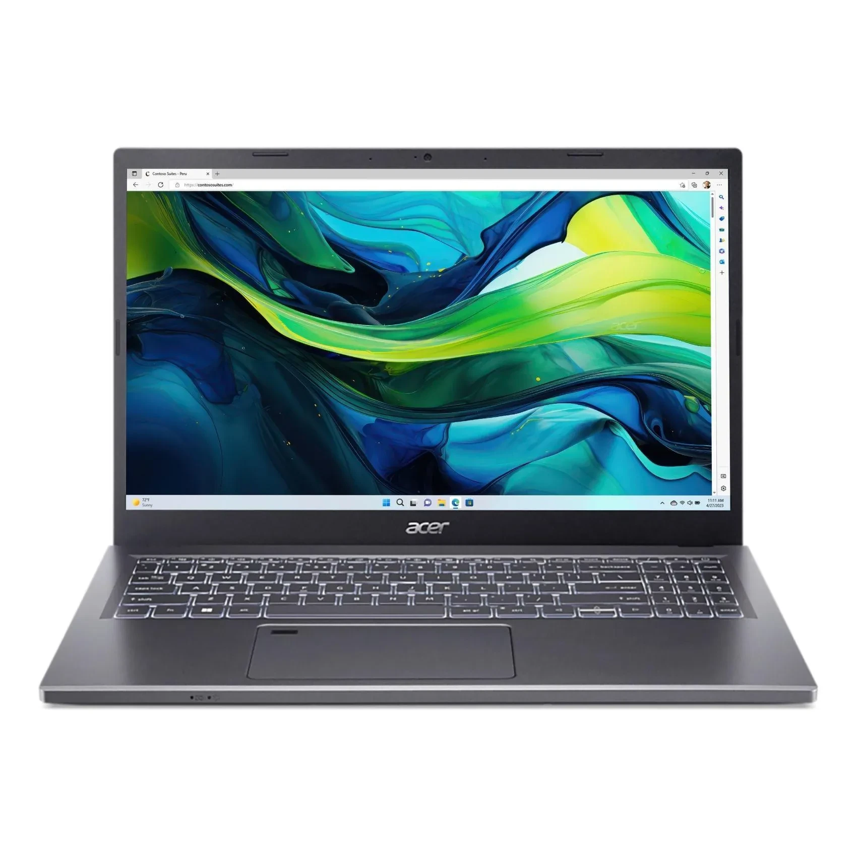 Acer Aspire 5 Laptop With 15.6-inch Display Core I7 Processor 16GB Ram 1TB Ssd Uma Discrete Graphic Card Steel Grey