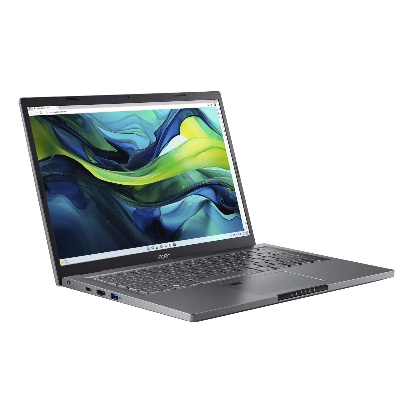 Acer Aspire A14-51m-57mk Laptop With 14-inch Display Core I5 Processor 8GB Ram 512GB Ssd Intel Shared Graphic Card Nx.krwem.001 Steel Grey
