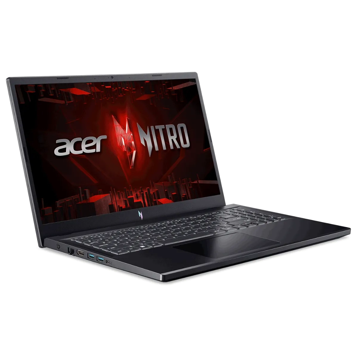 Acer Nitro V 15 Gaming Laptop, Intel Core I5-13420h, 16GB Ram, 1TB Ssd, 15.6-inch Fhd Ips 144hz, Win 11 Home, Obsidian Black,nh.qqesa.002 International Version