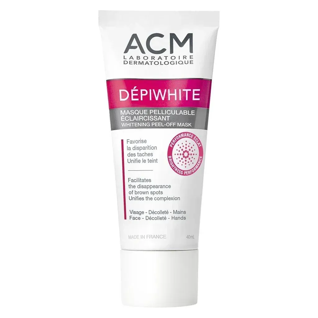 Acm Depiwhite Whitening Peel-off Mask For Brown Spot & Uneven Complexion 40ml