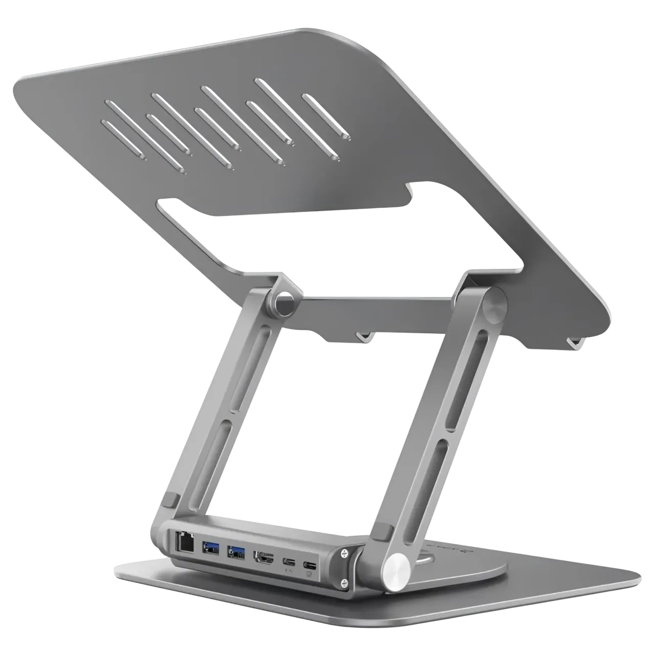 Adam Elements Casa Hub Stand Pro Usb-c 6-in-1 Laptop Hub Stand, AAPADHUBSTDPGY