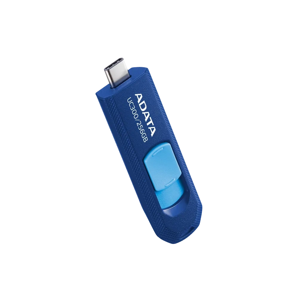 Adata Uc300 Usb 3.2 Type-c Flash Drive Lightweight And Fast Data Transfer 64GB Blue