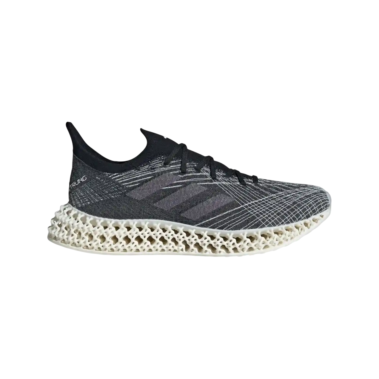 Adidas 4dfwd X Strung Running Shoes Core Black / Grey Five / Cloud White Size 36
