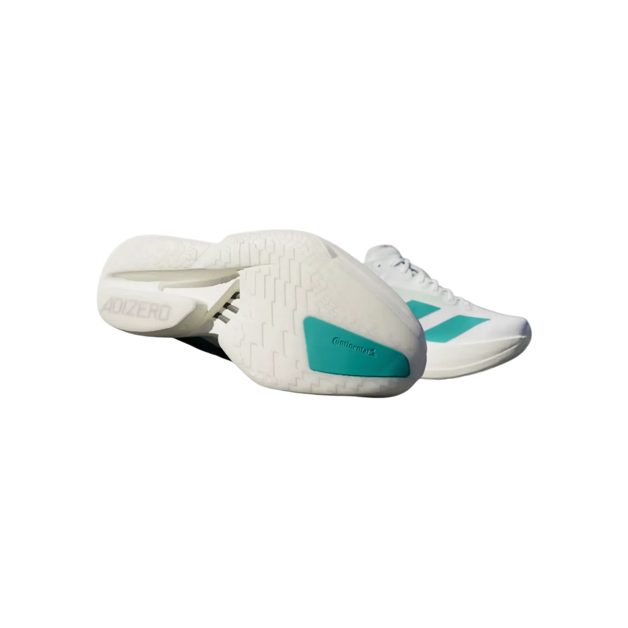 Adidas Adizero Adios Pro 4 Shoes Cloud White / Pure Teal / Carbon Size 36