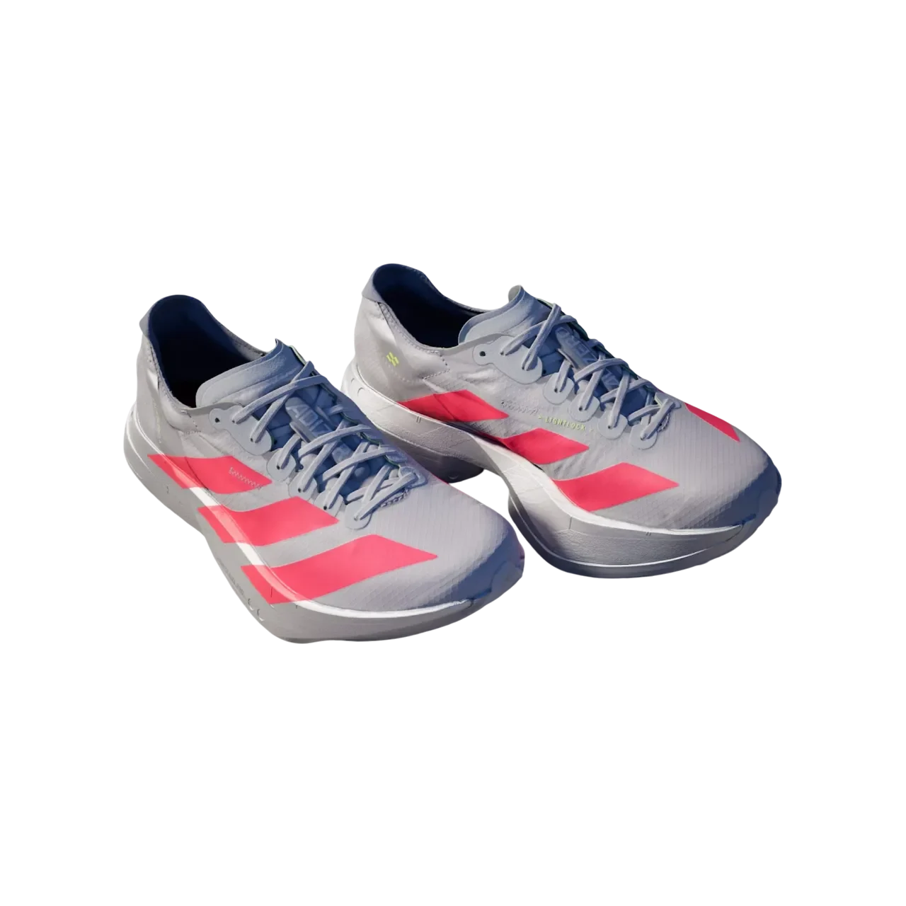 Adidas Adizero Adios Pro 4 Shoes Grey Two / Lucid Red / Grey Size 36