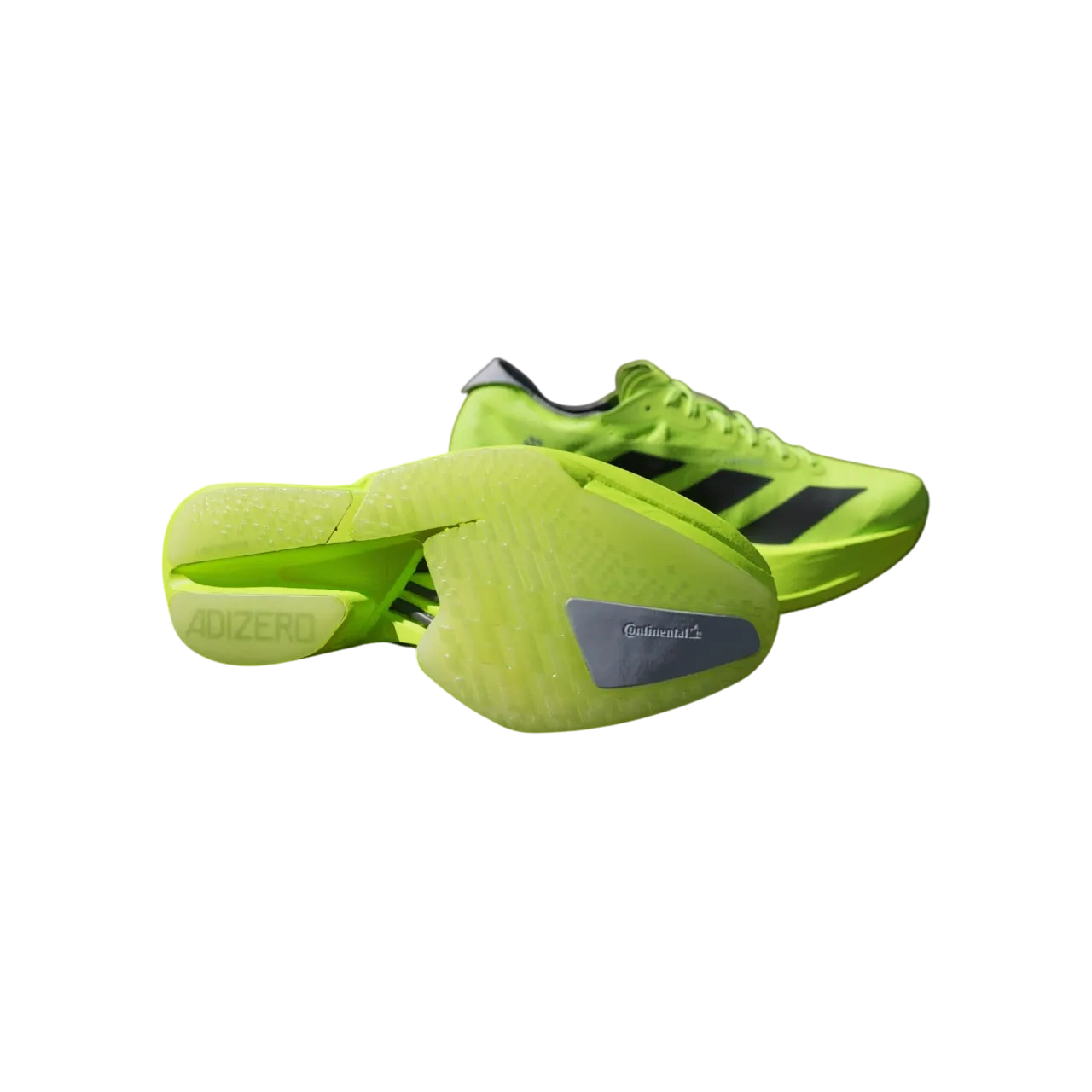 Adidas Adizero Adios Pro 4 Shoes Lucid Lemon / Core Black / Halo Silver Size 36
