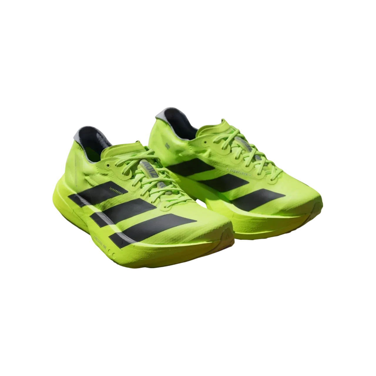 Adidas Adizero Adios Pro 4 Shoes Lucid Lemon / Core Black / Halo Silver Size 36