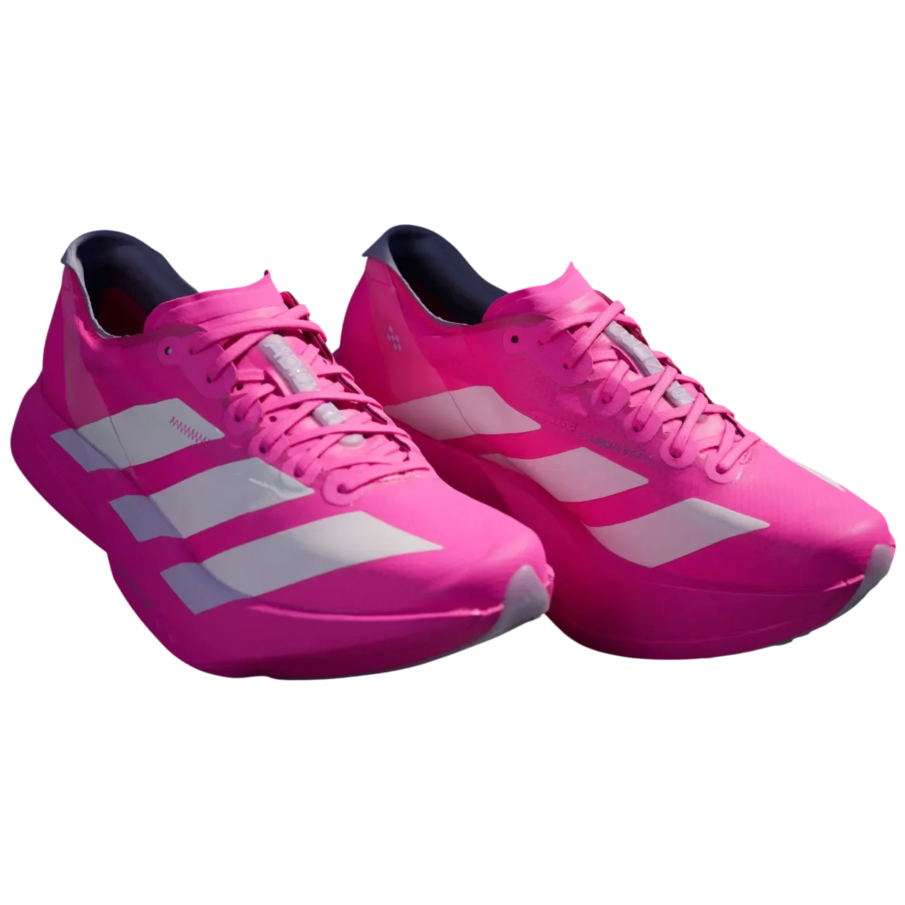 Adidas Adizero Adios Pro 4 Shoes Shock Pink / Zero Metalic / Aurora Plum Size 36
