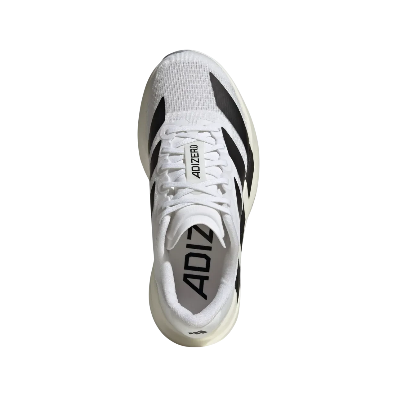 Adidas Adizero Evo Sl Junior Shoes Cloud White / Core Black / Dash Grey Size 35 1/2