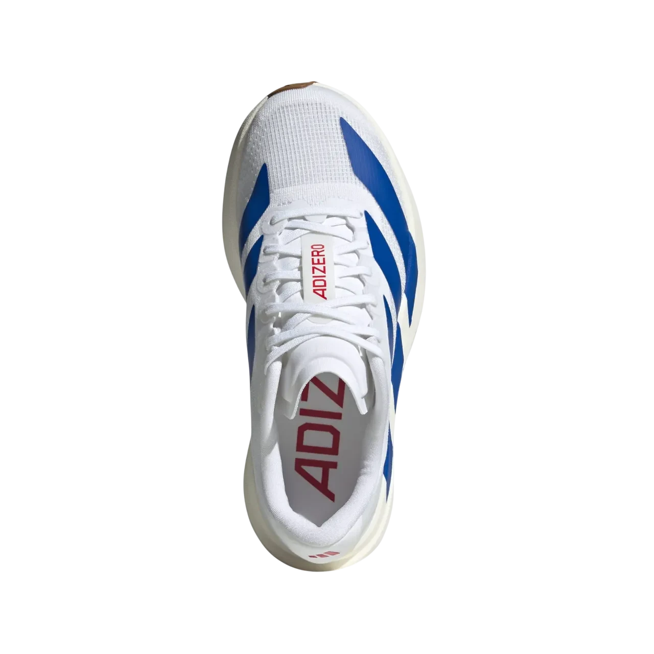 Adidas Adizero Evo Sl Junior Shoes Cloud White / Royal Blue / Pure Ruby Size 35 1/2