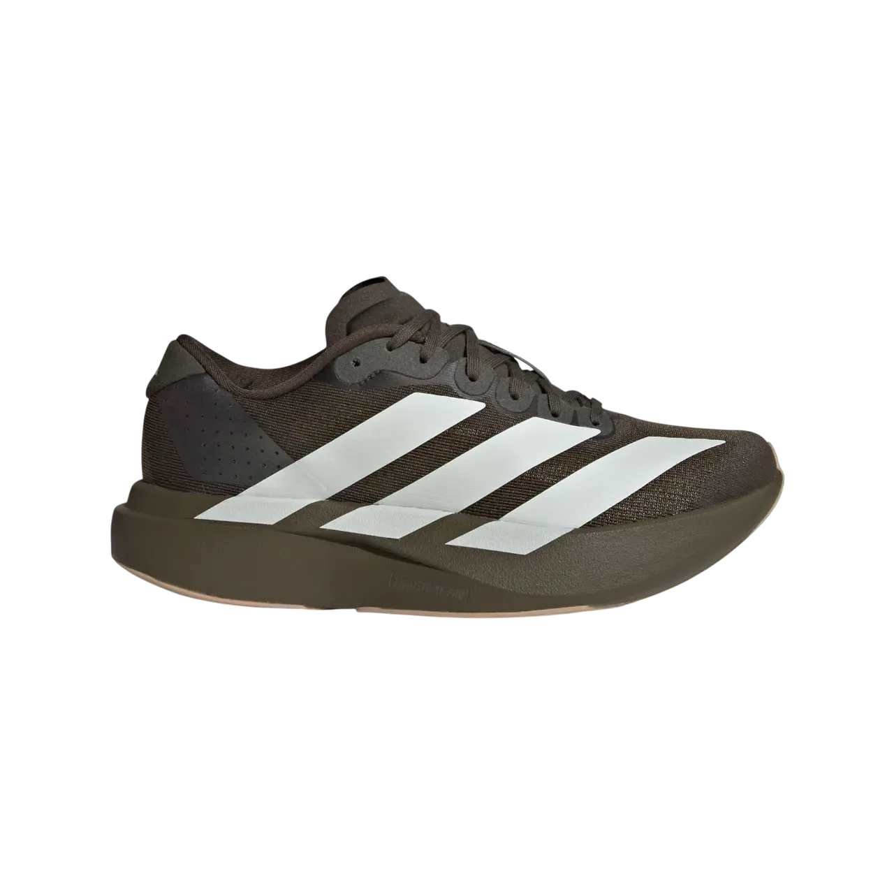 Adidas Adizero Evo Sl Junior Shoes Shadow Olive / Off White / Warm Sandstone Size 35 1/2