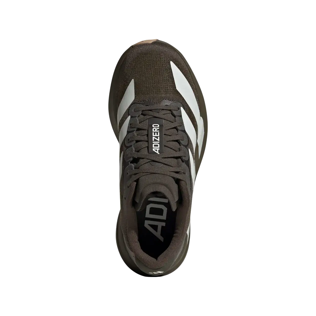 Adidas Adizero Evo Sl Junior Shoes Shadow Olive / Off White / Warm Sandstone Size 35 1/2
