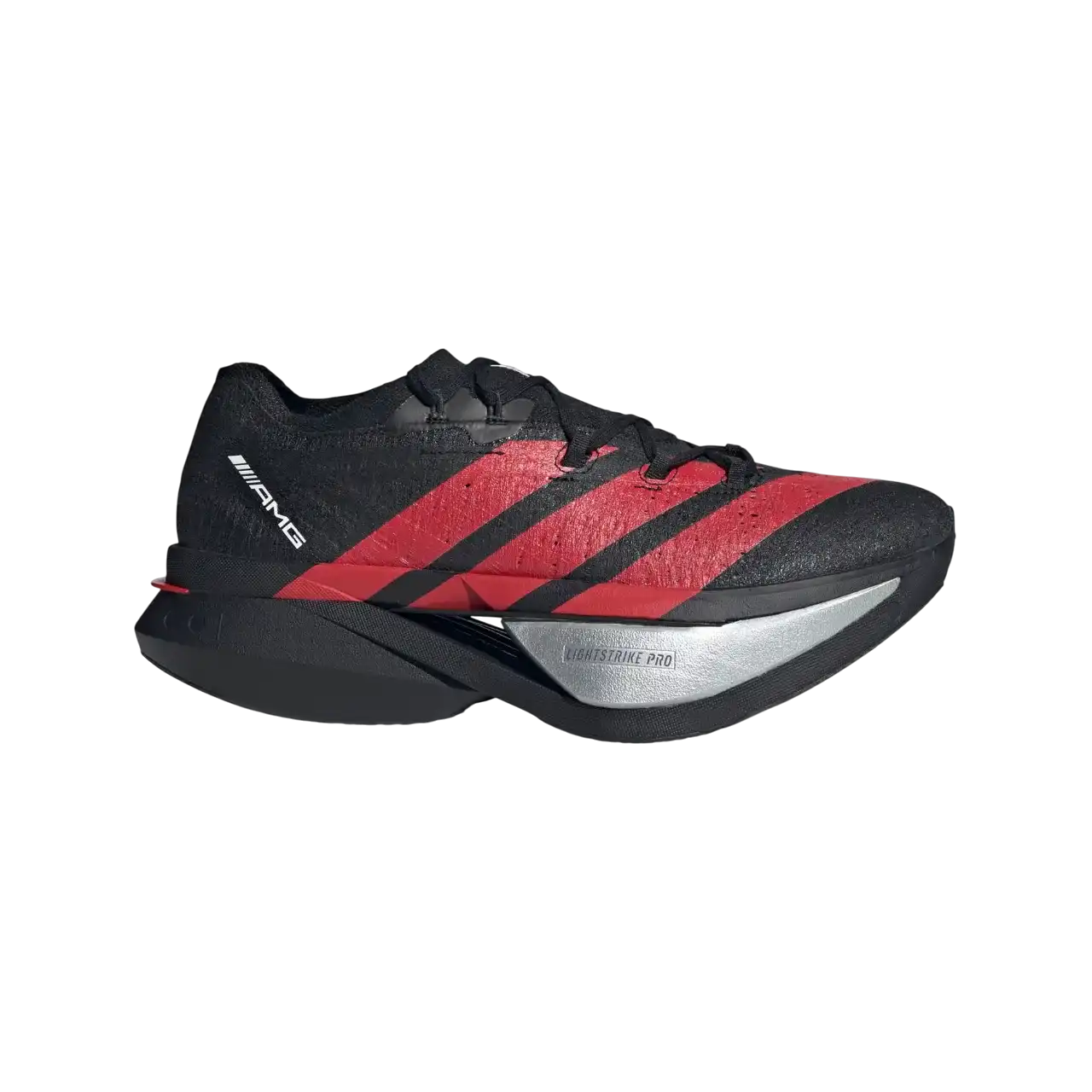 Adidas Adizero Prime X3 Strung Amg Shoes Core Black / Lucid Red / Cloud White Size 36