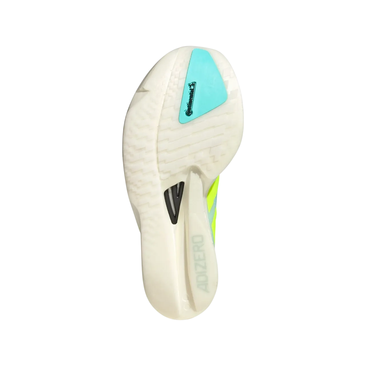 Adidas Adizero Takumi Sen 10 Shoes Semi Flash Aqua / Lucid Lemon / Flash Aqua Size 36