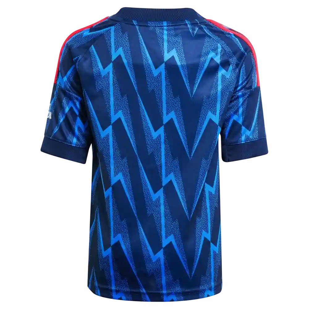 Adidas Arsenal 25/26 Away Mini Kit Kids Night Indigo / Matte Silver Size 2-3y