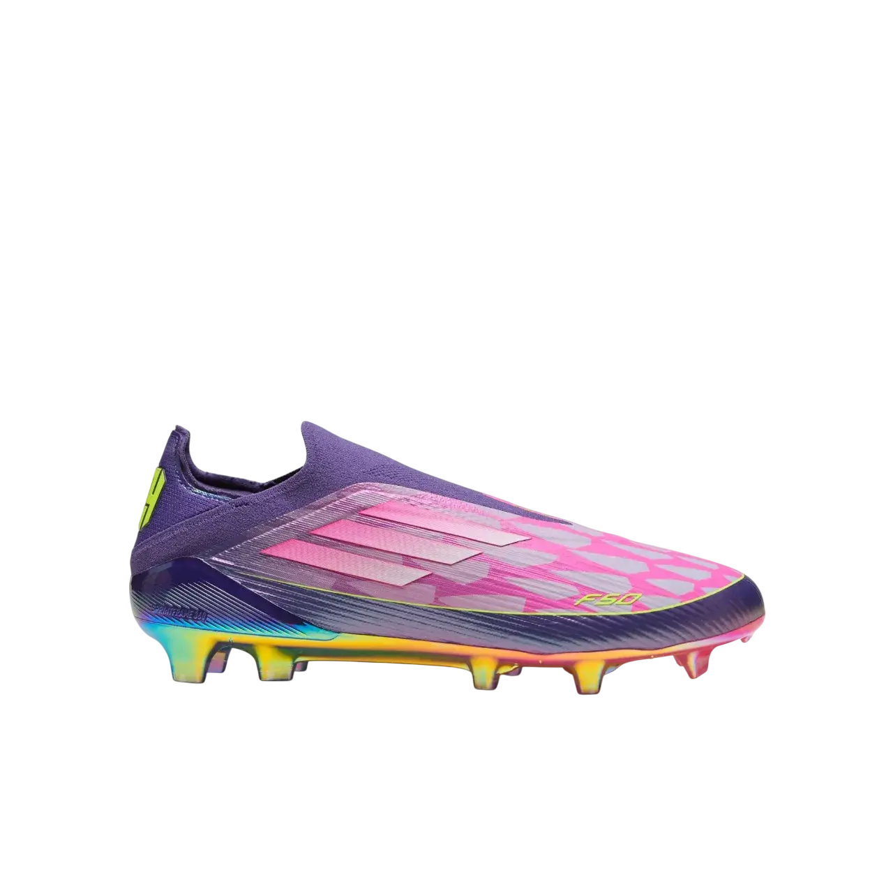 Adidas F50 Elite Ly Laceless Firm Ground Boots Js0560 Size 41 1/3