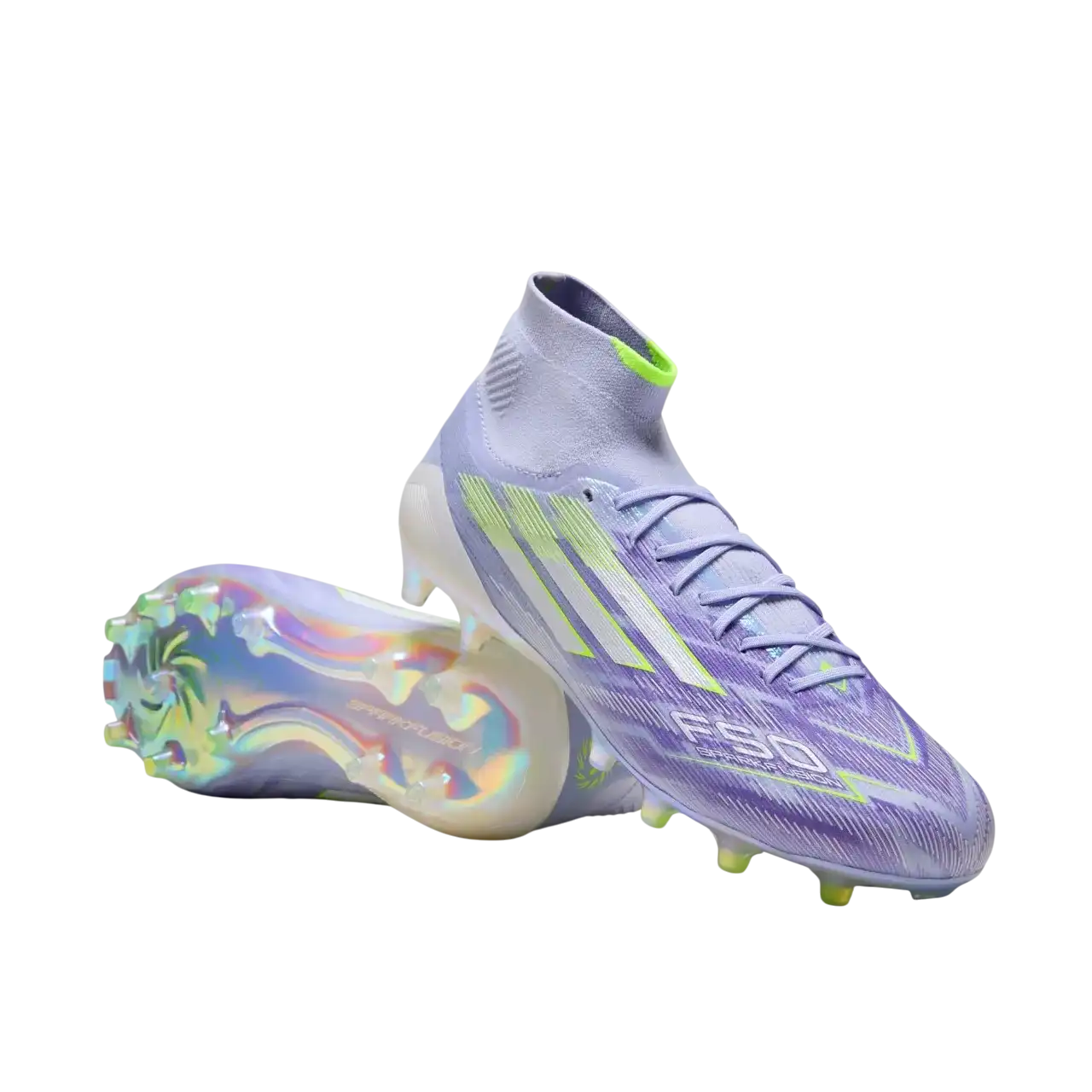 Adidas F50 Sparkfusion Elite Mid Firm Ground/artificial Grass Boots jh7648 Size 35 1/2