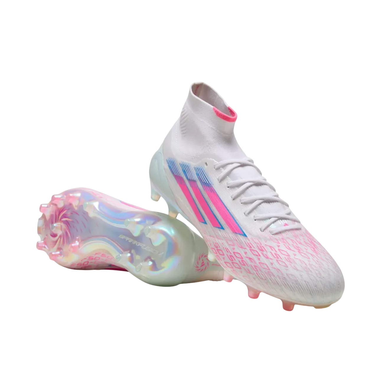 Adidas F50 Sparkfusion Elite Mid Firm Ground/artificial Grass Boots Jh7650 Size 35 1/2