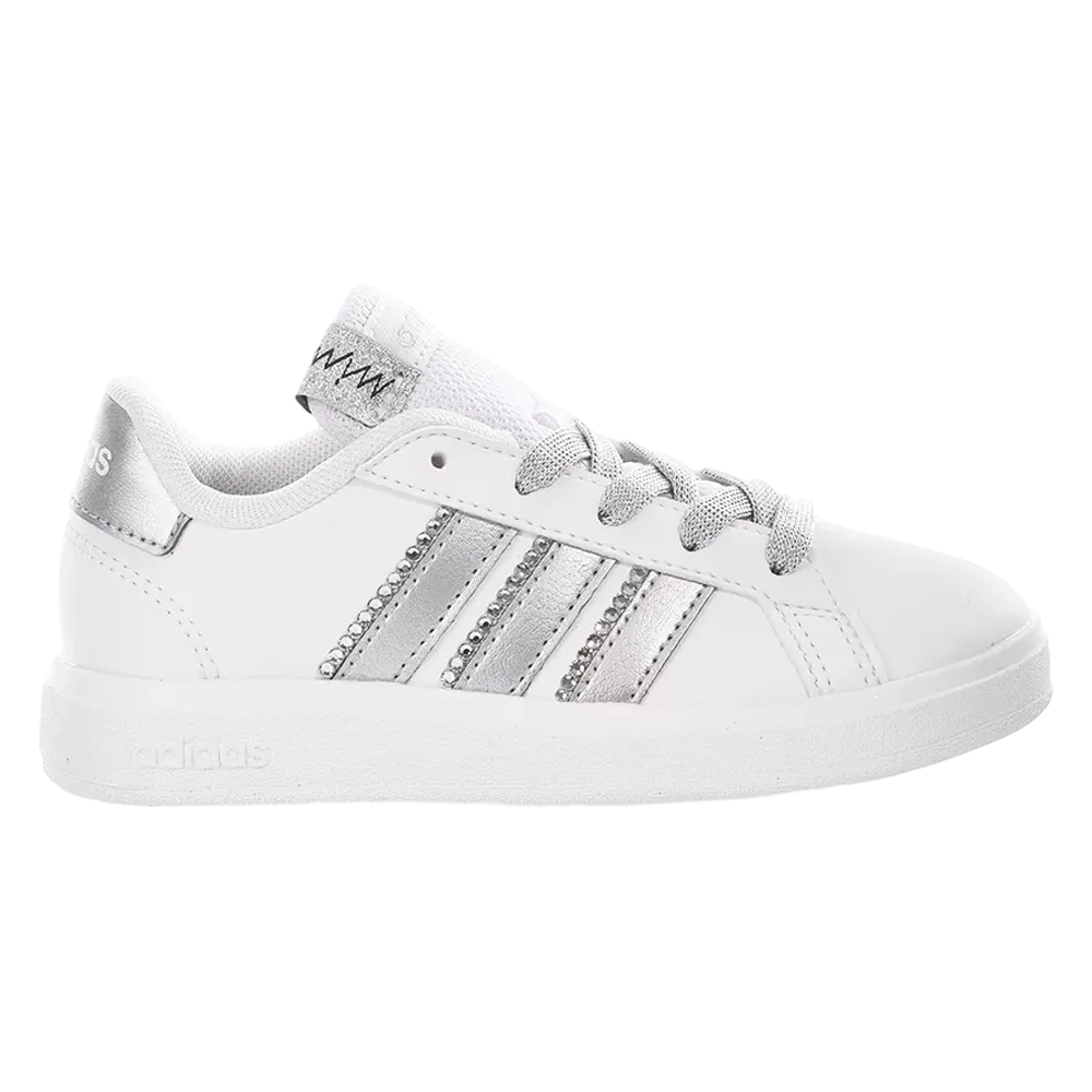 Adidas Junior Crystal Sneakers White Boys Sneaker Size 28 Eu
