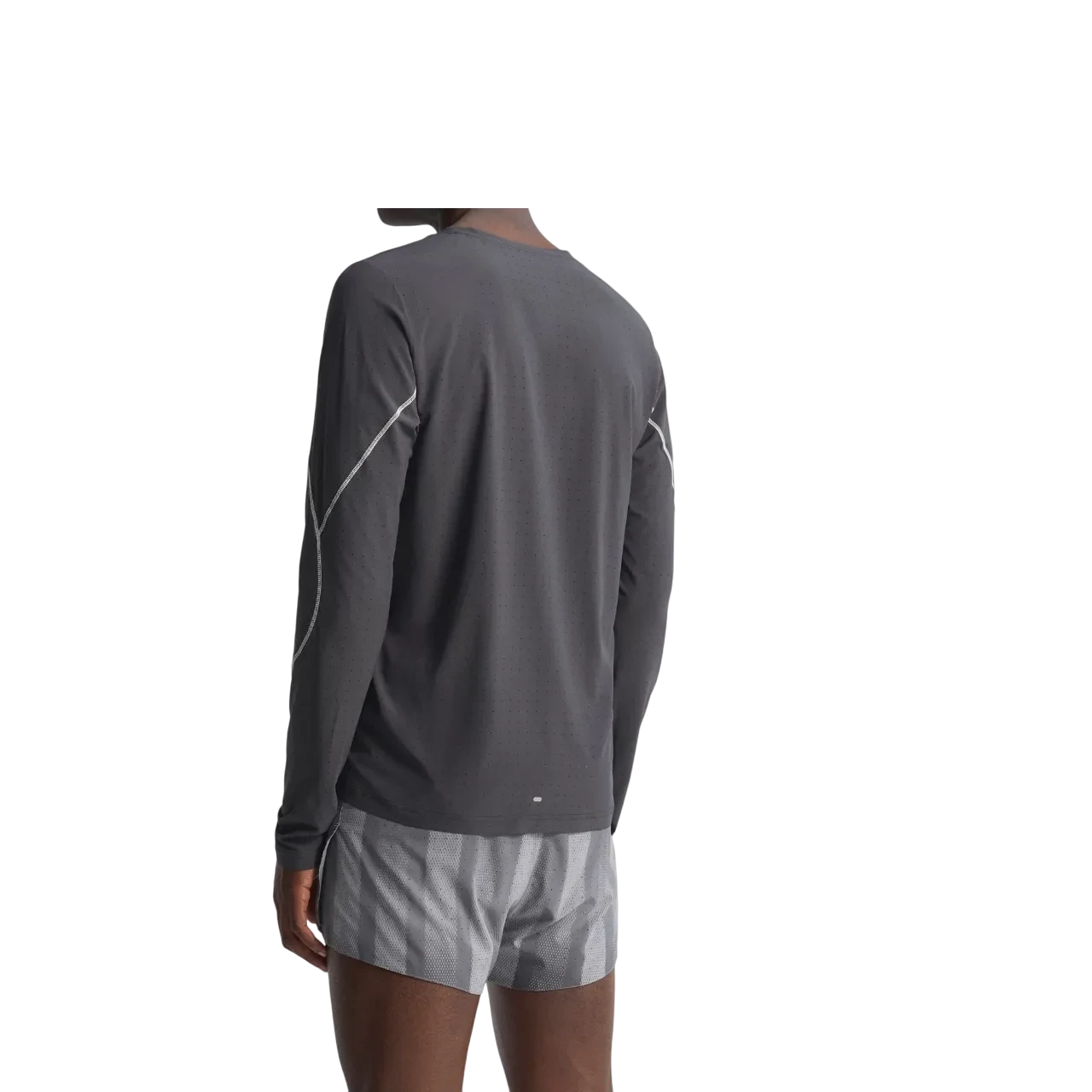 Adidas Men Adizero Btn Running Long Sleeve Tee Black Jp1565 Size Xs