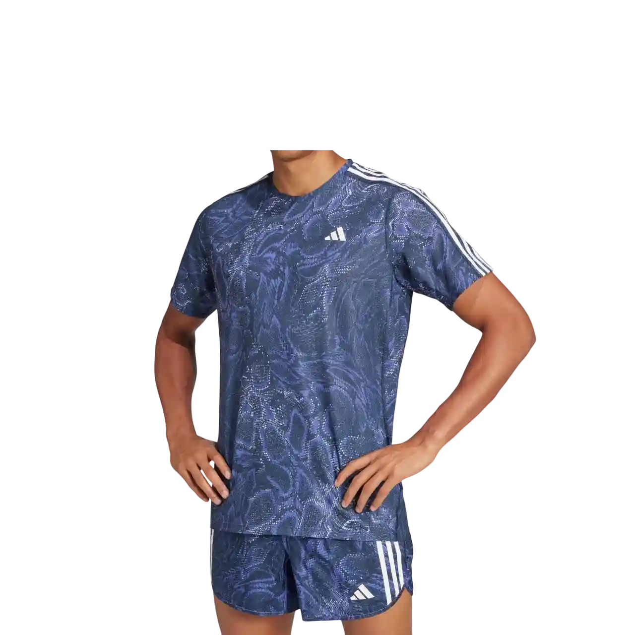 Adidas Men Aeroready Tee Semi Cobalt Blue Iv9982 Size Xs