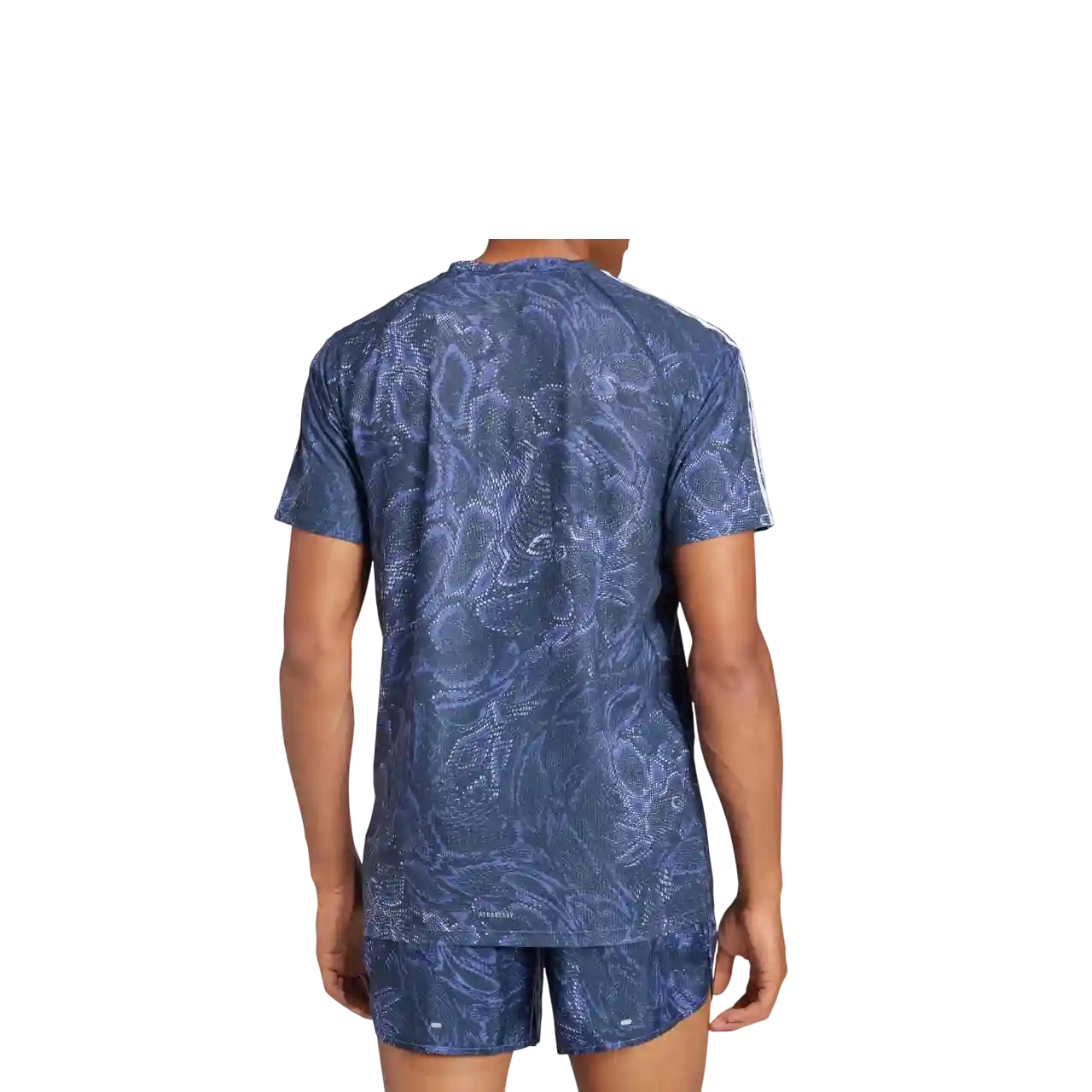 Adidas Men Aeroready Tee Semi Cobalt Blue Iv9982 Size Xs