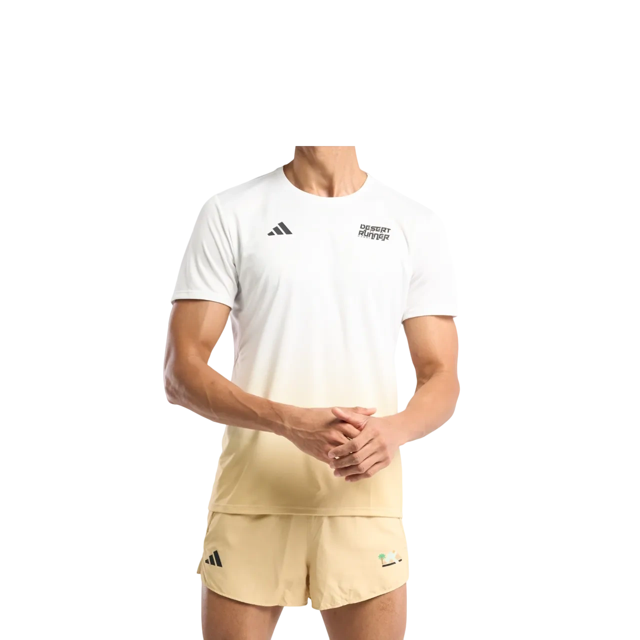 Adidas Men Desert Runner Dub Tee M Team Sand Jl2944 Size Xs