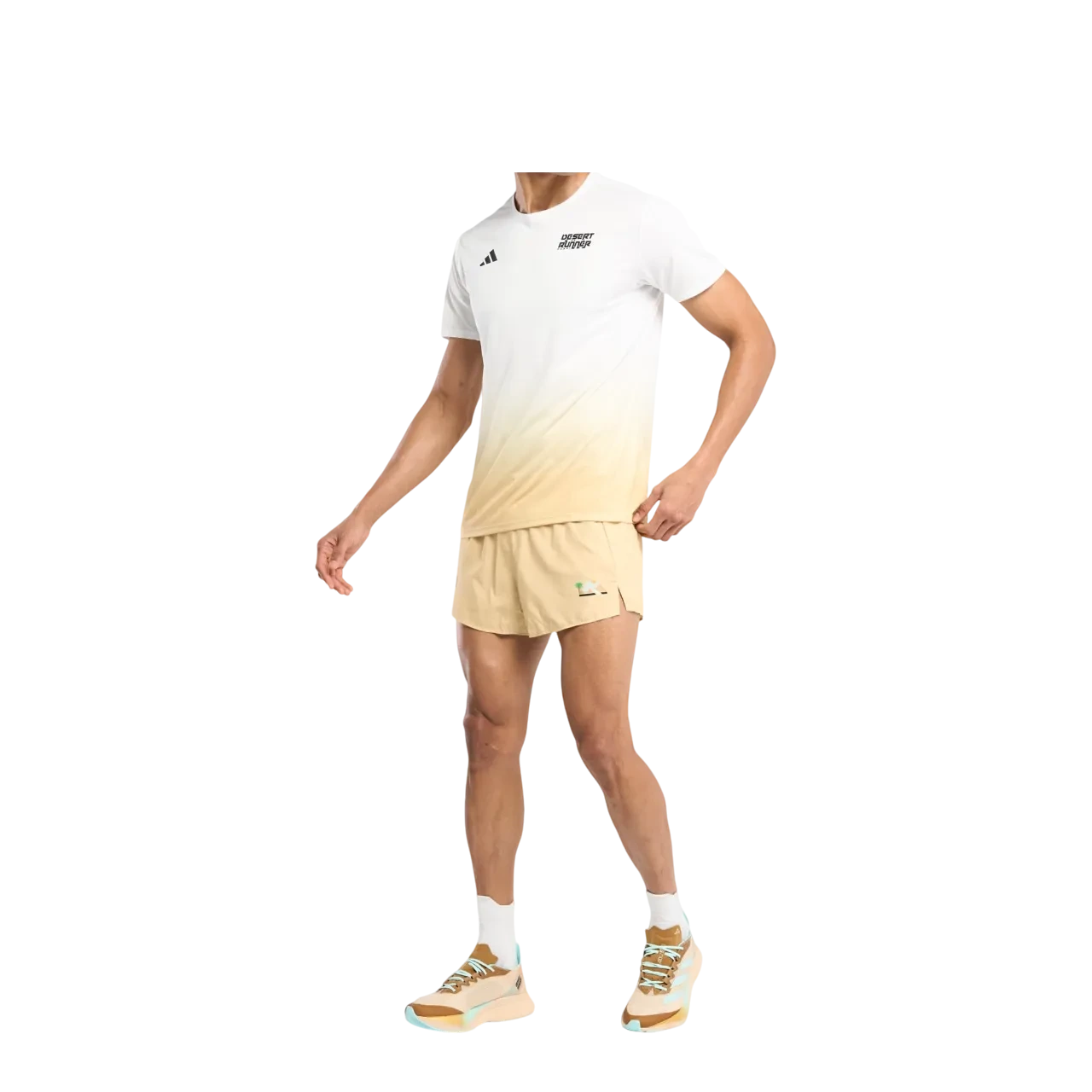 Adidas Men Desert Runner Dub Tee M Team Sand Jl2944 Size Xs