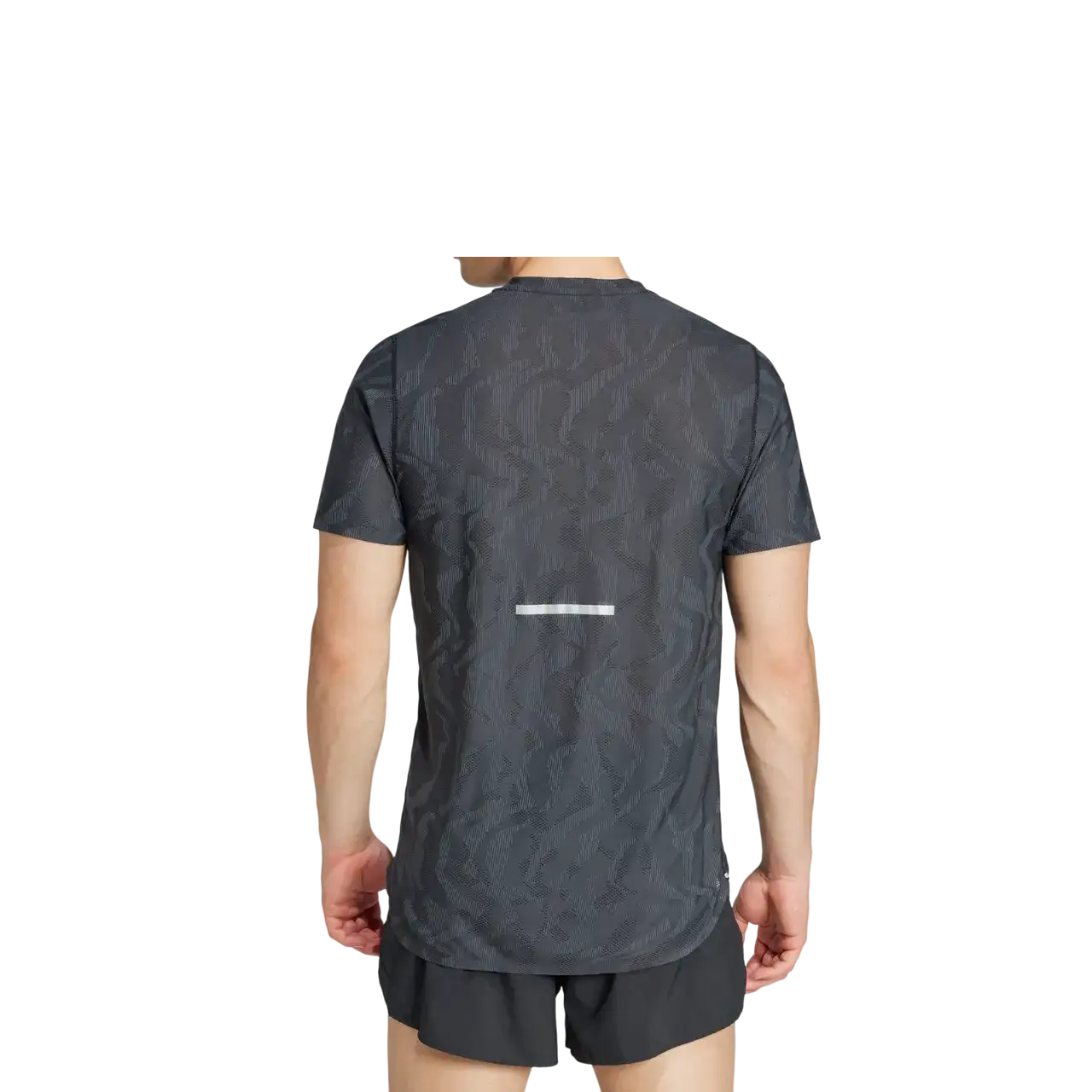 Adidas Men Ultimate Running Engineered Climacool+ Tee Black Jc7338 Size Xs