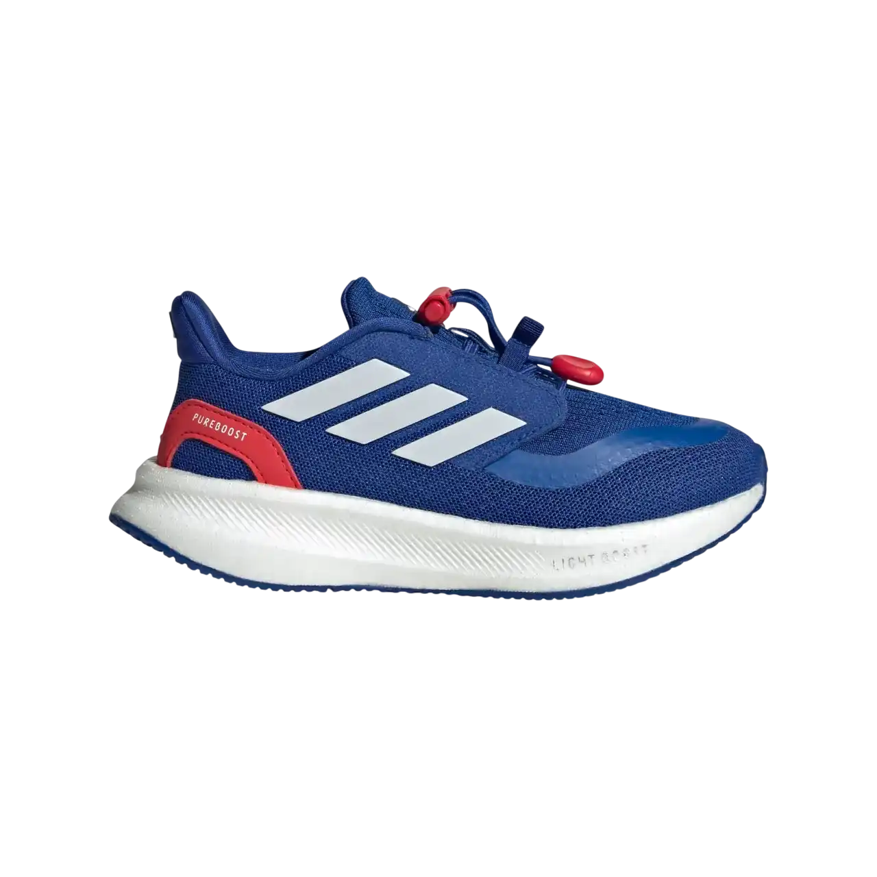 Adidas Pureboost 5 Running Shoes Kids Royal Blue / Cloud White / Pure Ruby Size 28 1/2