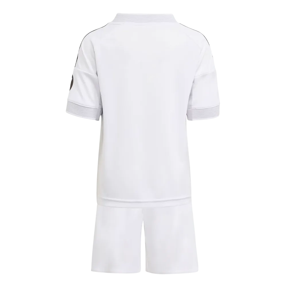 Adidas Real Madrid 25/26 Home Mini Kit Kids White Size 2-3 Y