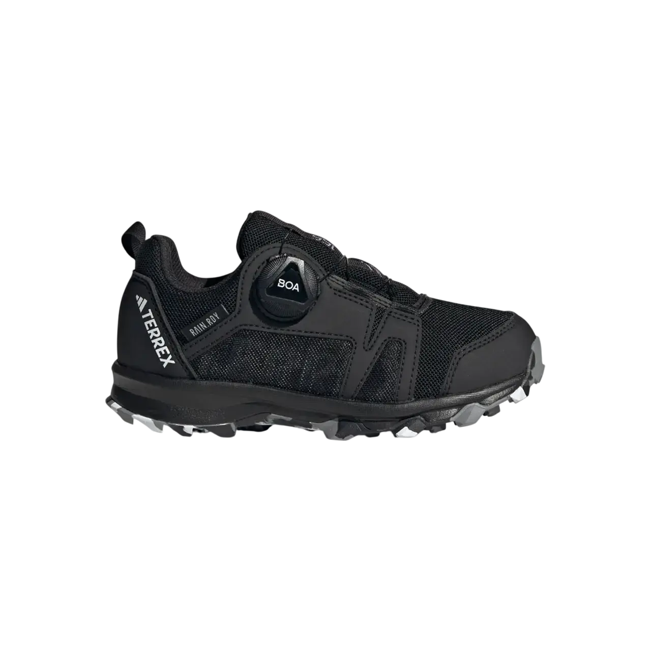 Adidas Terrex Agravic Boa Rain.rdy Trail Running Shoes Core Black / Cloud White / Grey Three Size 28