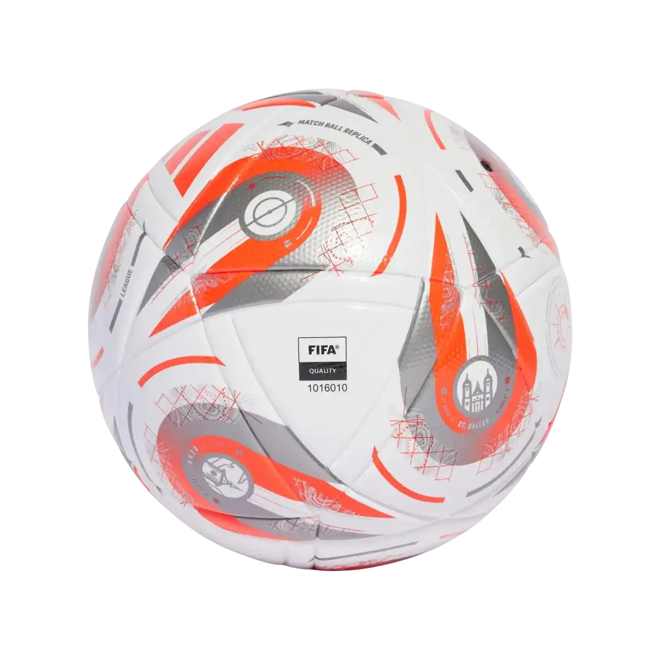 Adidas Uefa Women's Euro25 Final League Ball Jn5398 Size 5