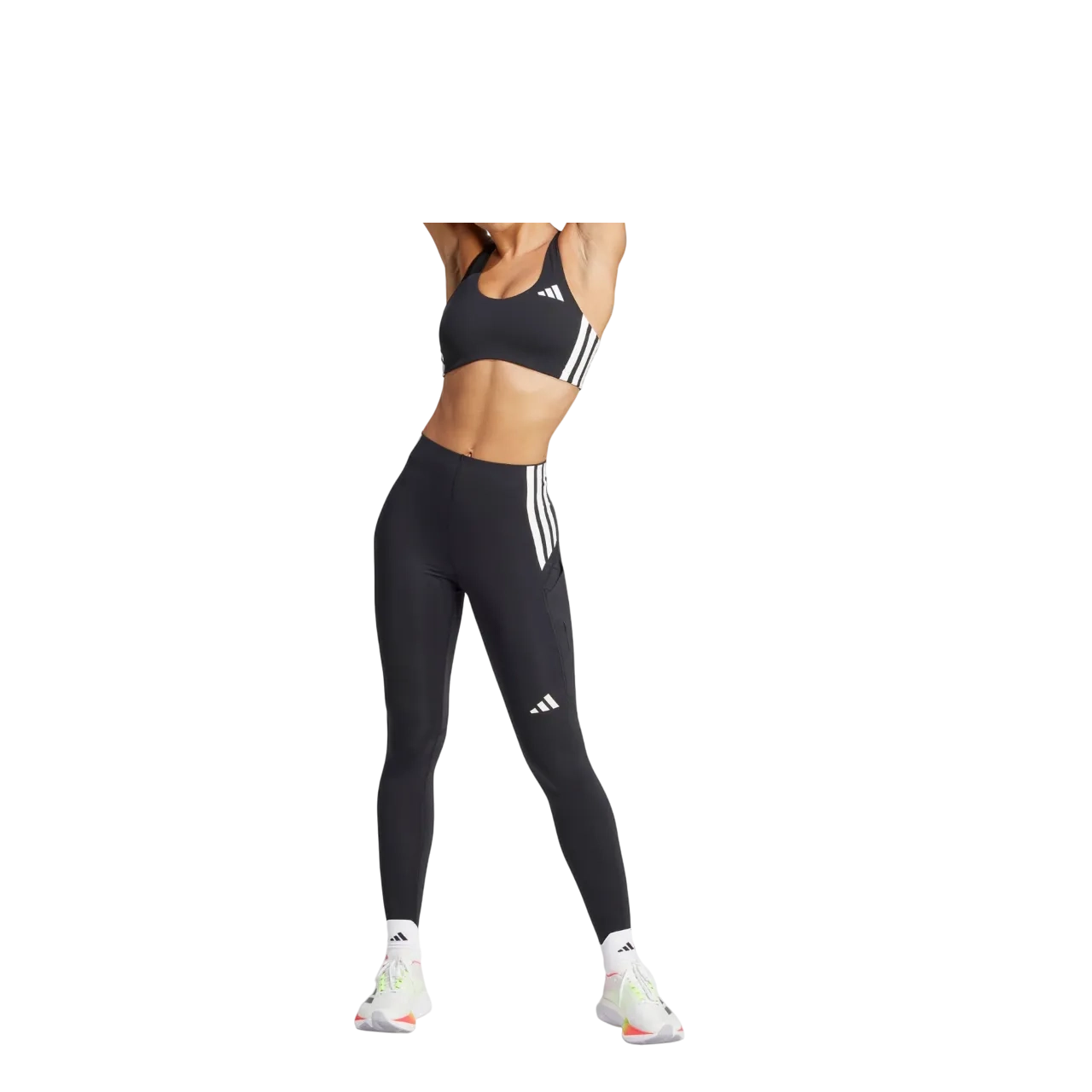 Adidas Women Adizero Run Medium Support Bra Black Jd9214 Size Xs A-b