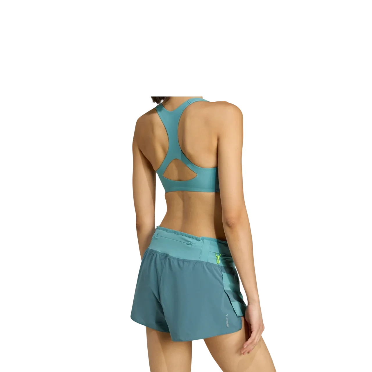 Adidas Women Adizero Run Medium Support Bra Powder Teal Jv7198 Size Xs A-b
