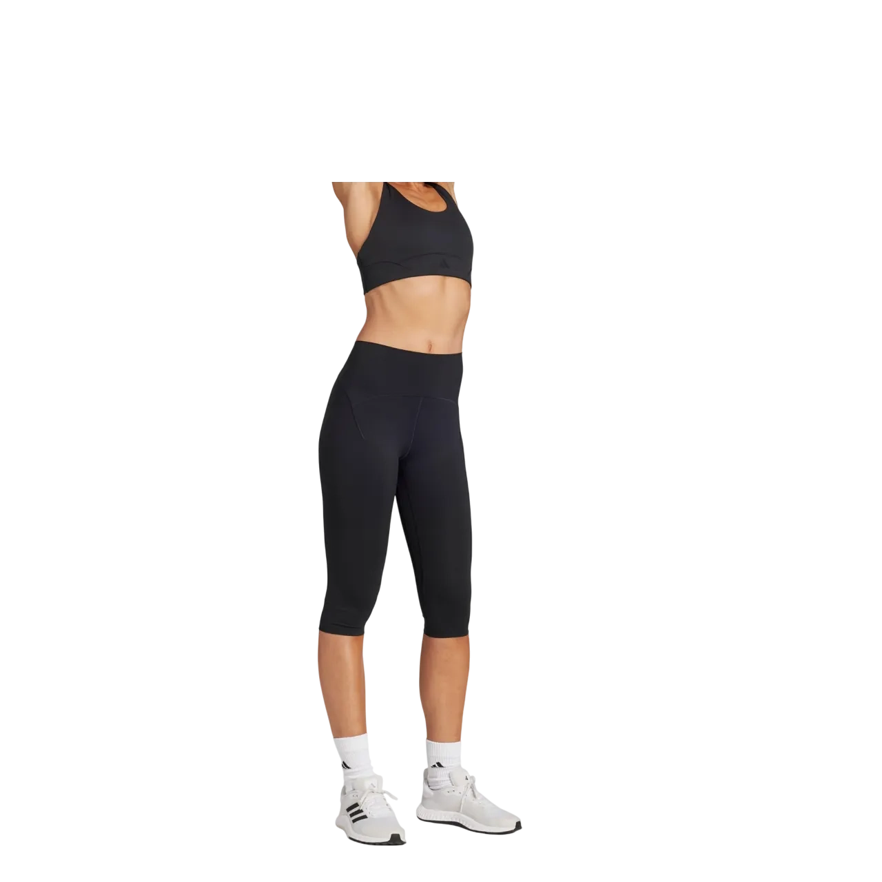 Adidas Women All Me Luxe Medium Support Bra Black Jl5509 Size Xs