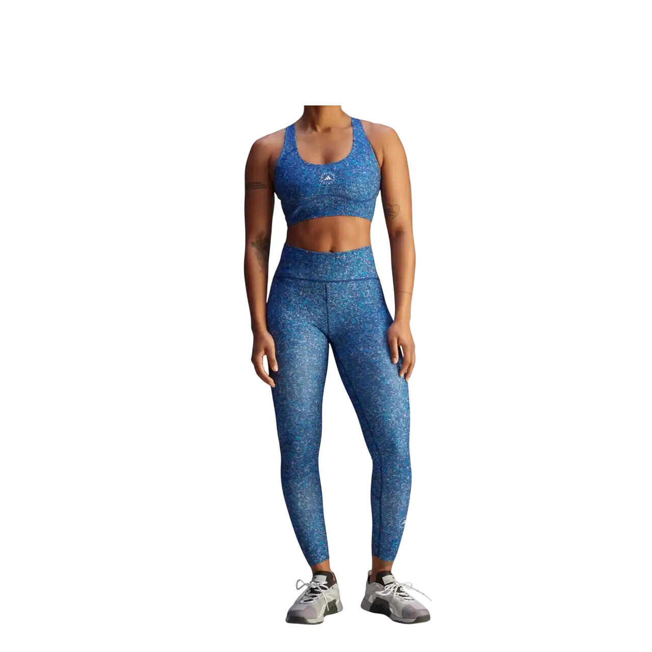 Adidas Women By Stella Mccartney Truepurpose Power Impact Printed Training Bra Medium Support Jf8482 Size Xs A-b